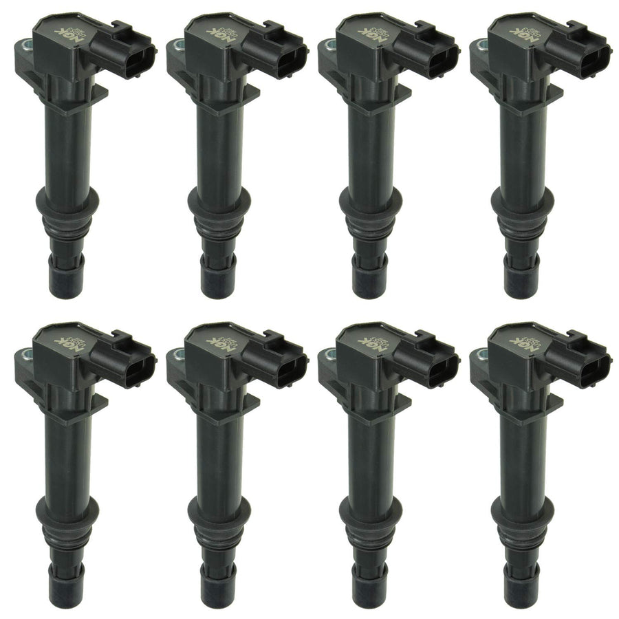 Coil-On-Plug Ignition Coil NGK U5053-8 (49172), Pack of 8