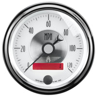 3-3/8" Electric Speedometer Auto Meter 2084 Prestige (0-120 MPH, 85.7mm)