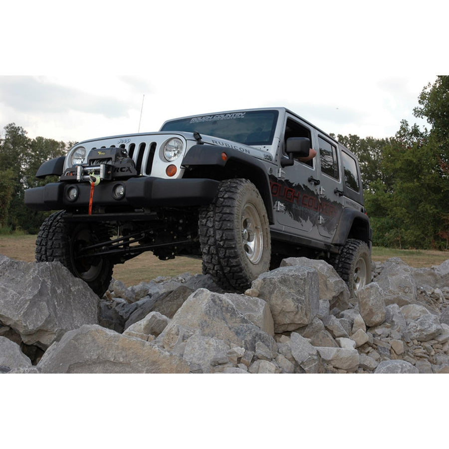 4" Rough Country X-Series Lift Kit for 2007-2018 Jeep Wrangler JK 2-Door - 67340