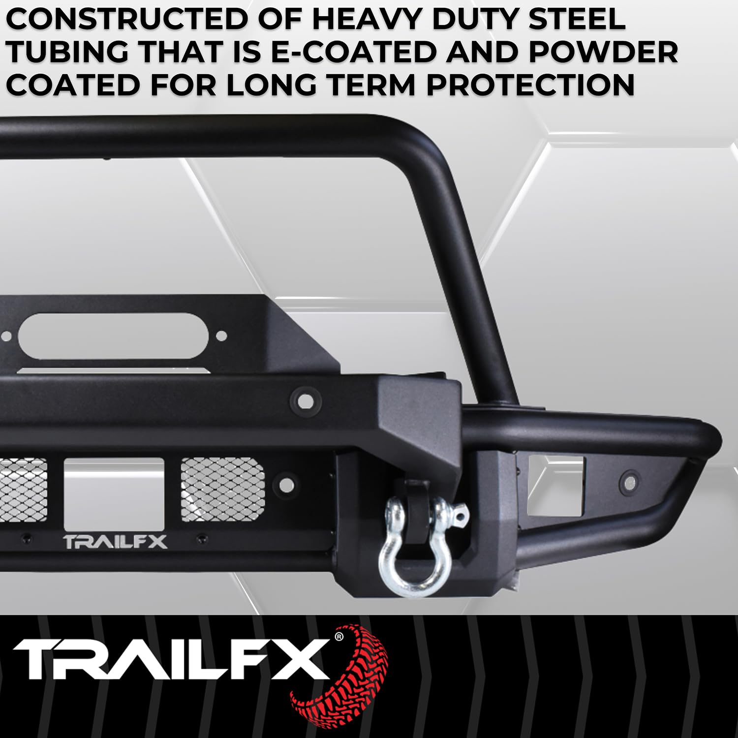 Bronco TRAILFX Front Winch Bumper