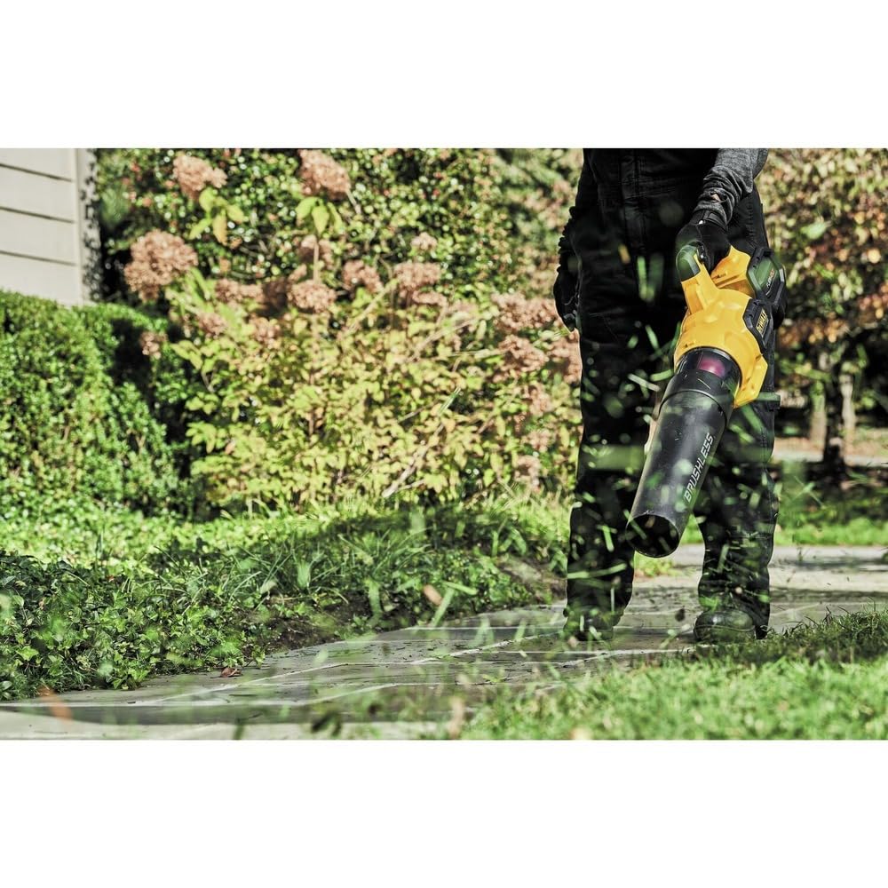 60V MAX* DEWALT FLEXVOLT Leaf Blower, Cordless, Handheld, 125-MPH, 600-CFM, Tool Only (DCBL772B)