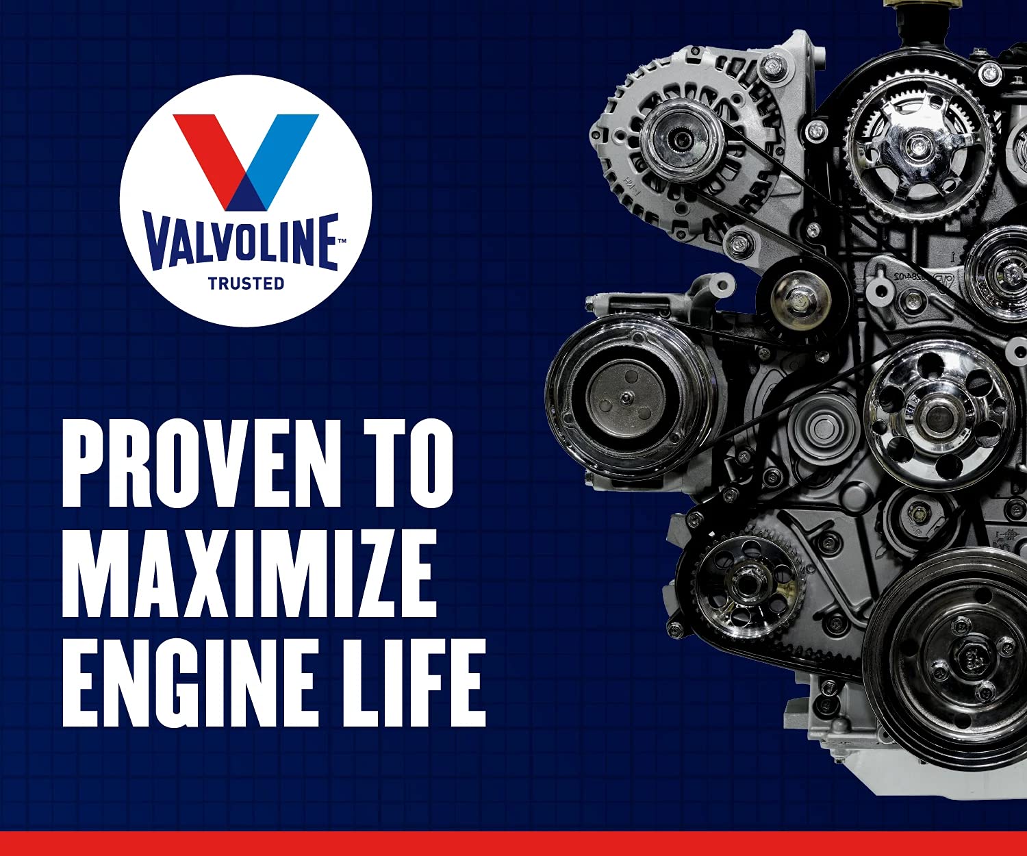 10W-30 Valvoline Daily Protection Conventional Motor Oil 1 QT, Case of 6
