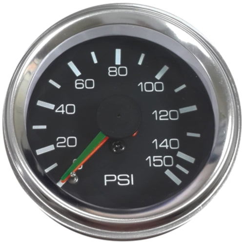 0-150Psi Bulldog Winch 42054B- Air Pressure Gauge 2 Inch Mechanical Lighted