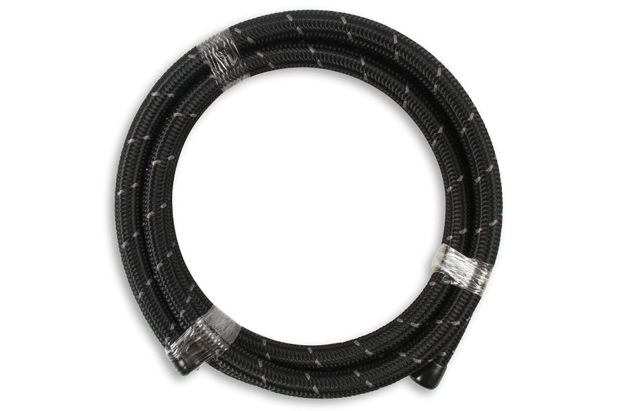 Black Braided Hose Mr. Gasket -10 6 Feet