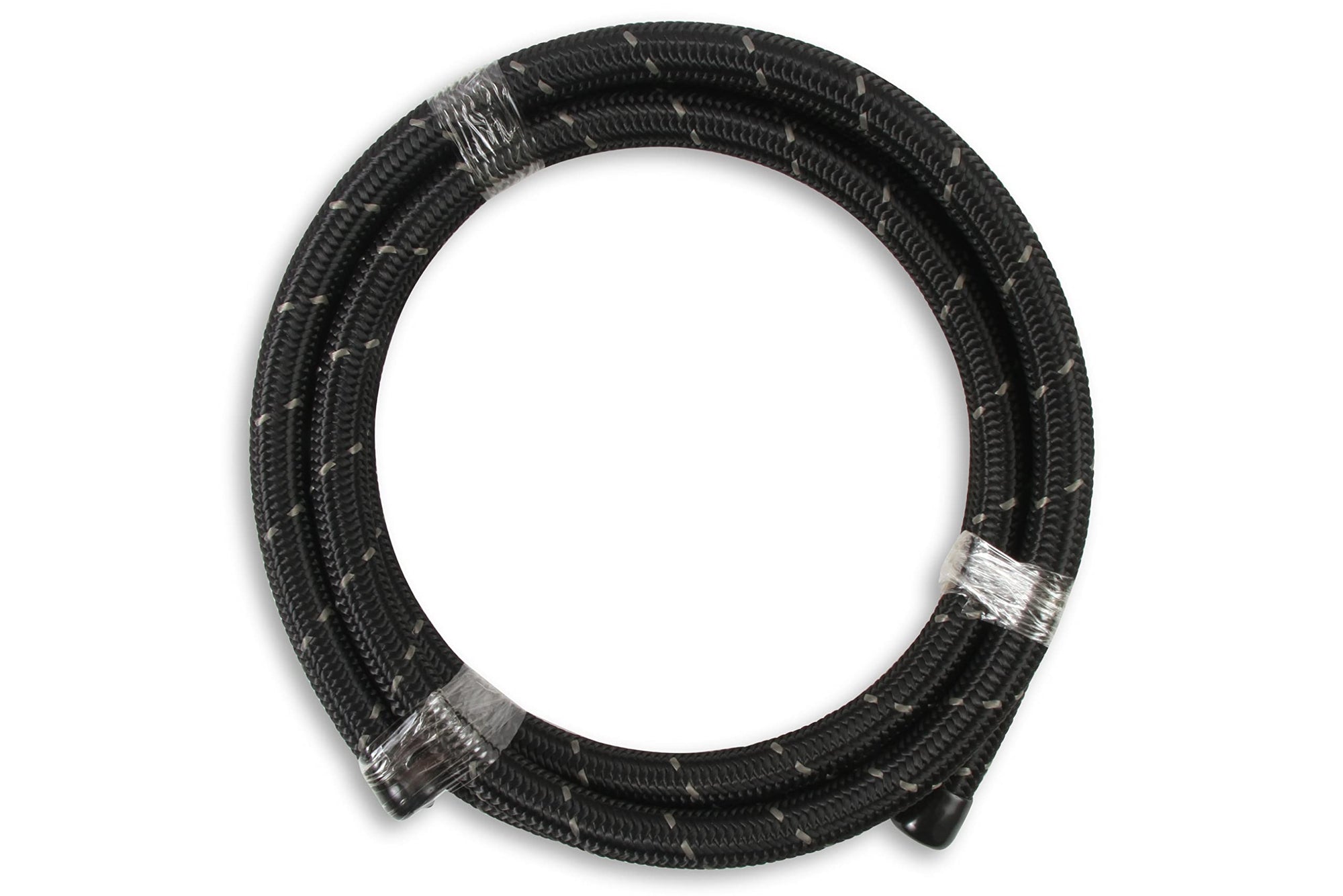Black Braided Hose Mr. Gasket -10 6 Feet