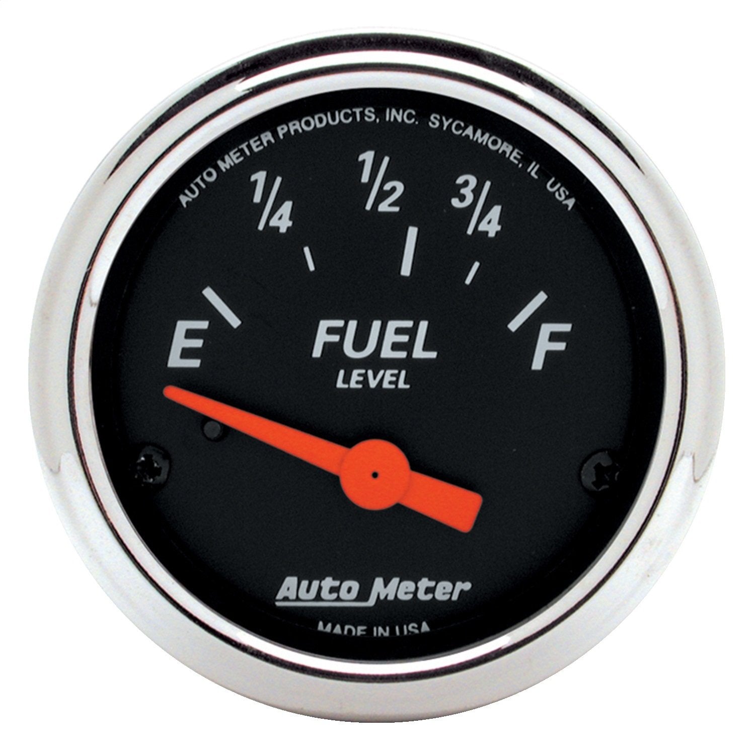 Auto Meter Designer Black 1423 Fuel Level Gauge