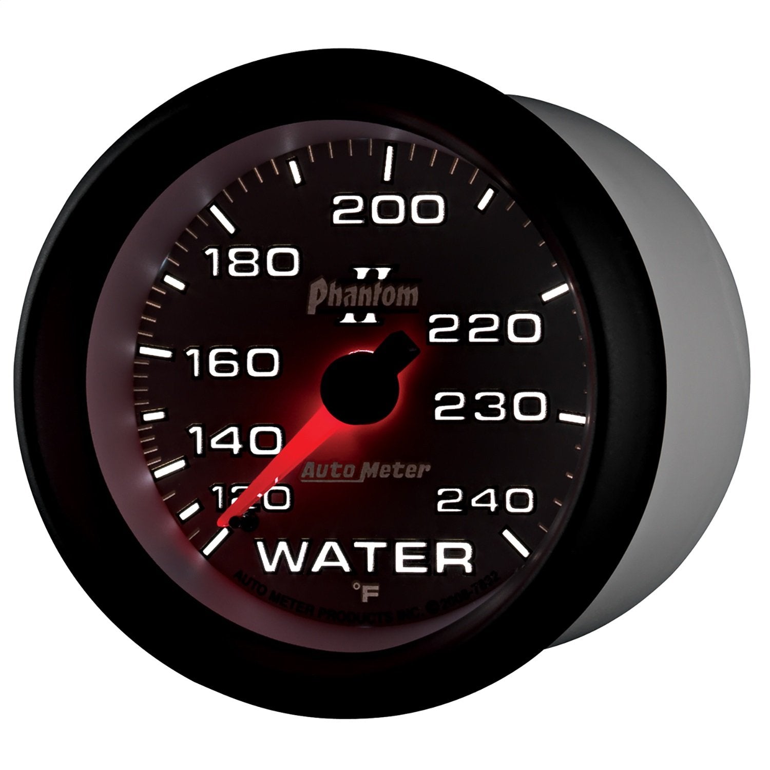 Auto Meter Phantom II 7832 2-5/8" 120-240 F Mechanical Water Temperature Gauge