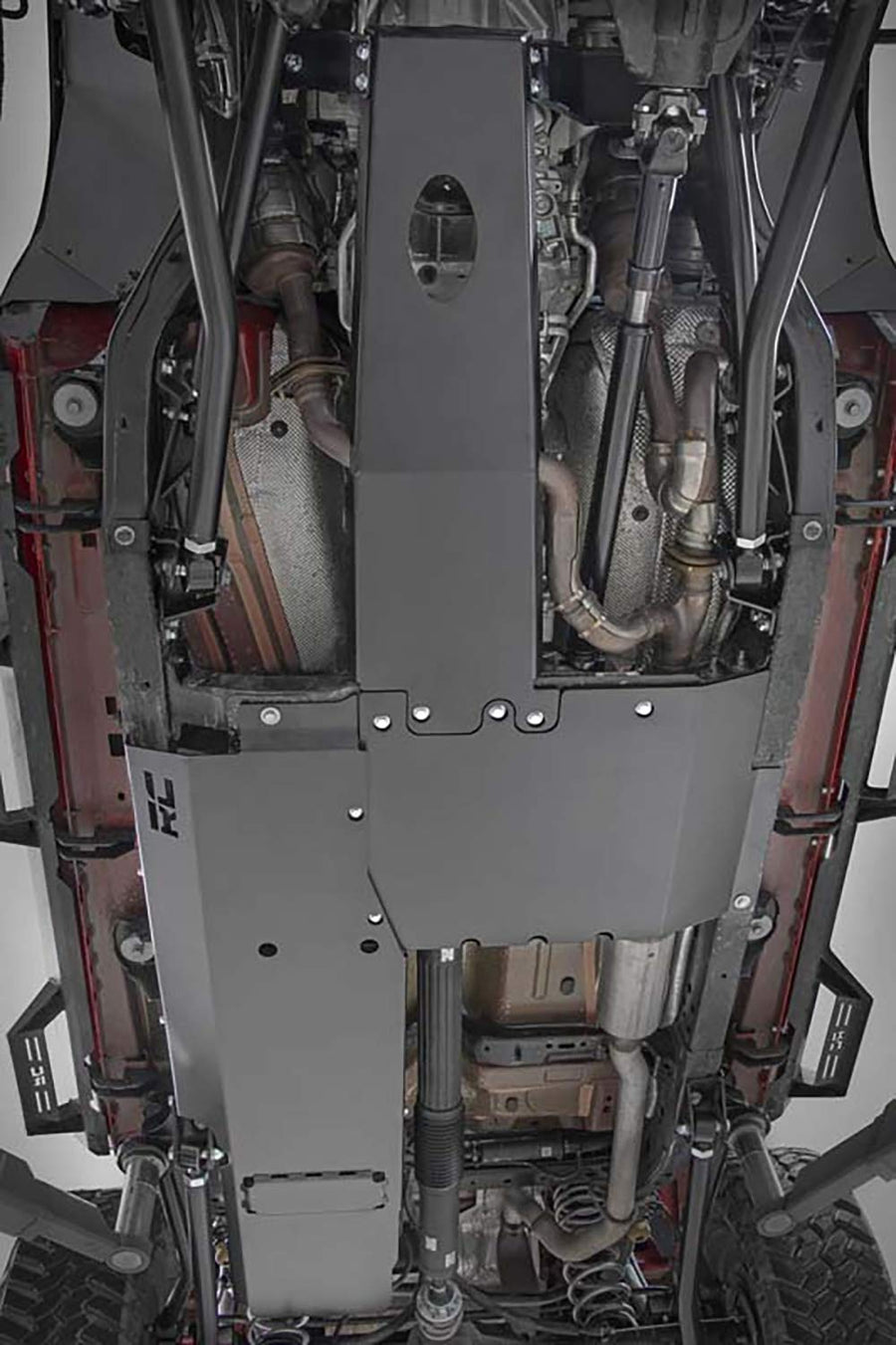 Skid Plate System Rough Country for 18-20 Jeep Wrangler JLU 3.6L - 10608