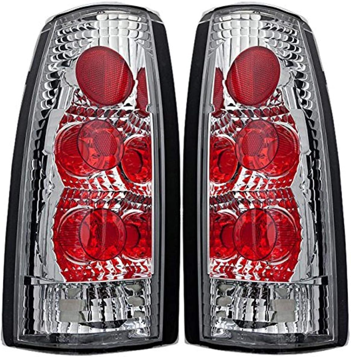 Tail Lights Winjet for 1988-1999 Chevy C/K 1500/2500/ 3500 1992-1999 Chevy Suburban 1500/2500 1992-1994 Chevy Blazer 1995-2000 Chevy Tahoe GMC 1988-1999 C/K 1500/2500/ 3500 Suburban Yukon