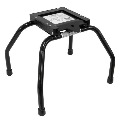8WD1174 Wise Portable Seat Stand with Quick Release Bracket 8WD17, Black Powder Coat Finish