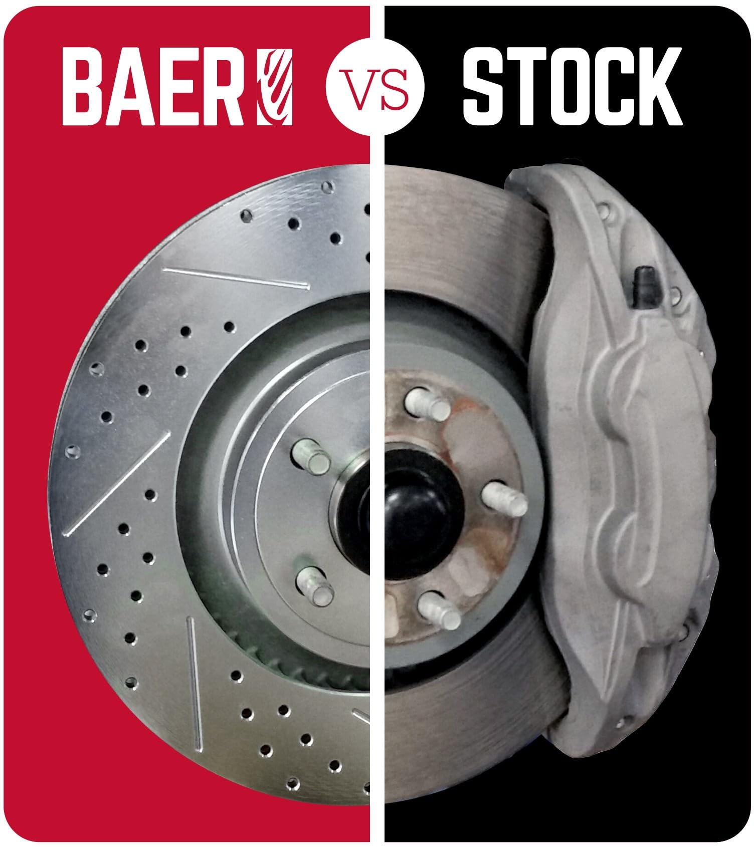 Rear Disc Rotor Baer Brakes 54111020 for Ford 2/4WDF150 04-05
