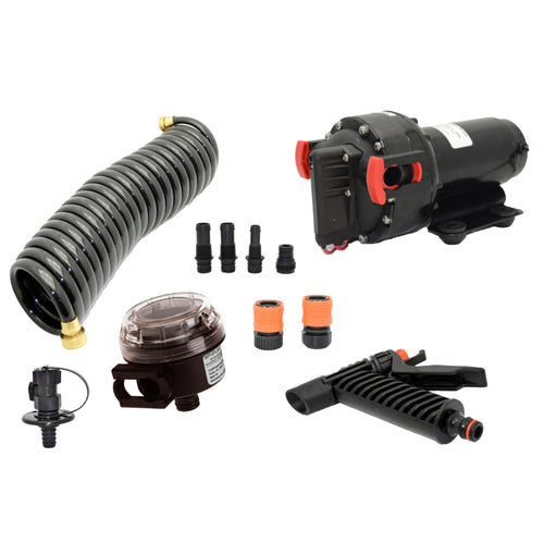 Aqua Jet Johnson Pumps 64535 12V Wash Down Kit (3001.3937)