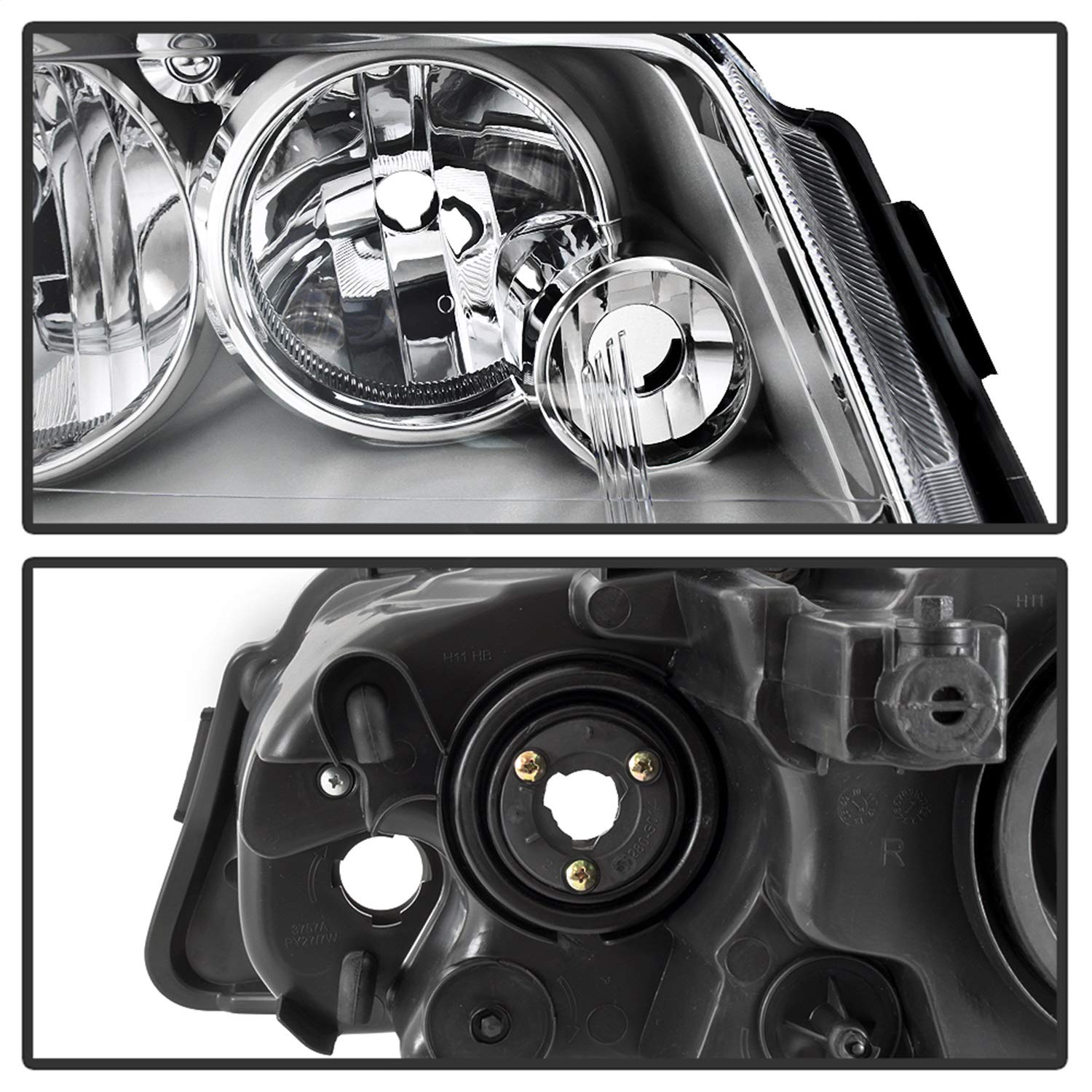 OEM Style Xtune Headlight (HD-JH-CHRTC08-OE-R) (OE)