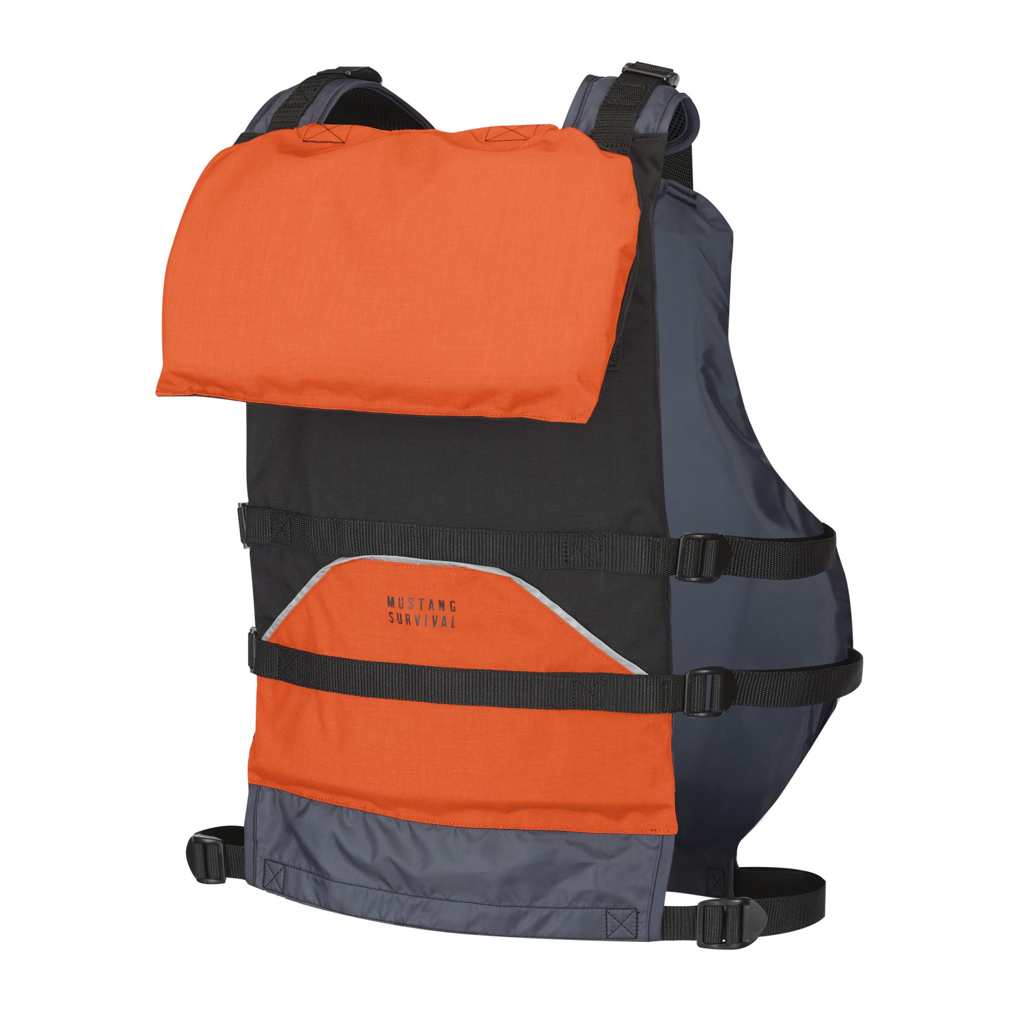 Youth Mustang Survival Canyon Foam PFD (Orange/Gray)