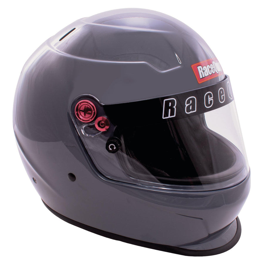 PRO20 Series RaceQuip Full Face Helmet Snell SA2020 Rated Gloss Steel Medium 276663