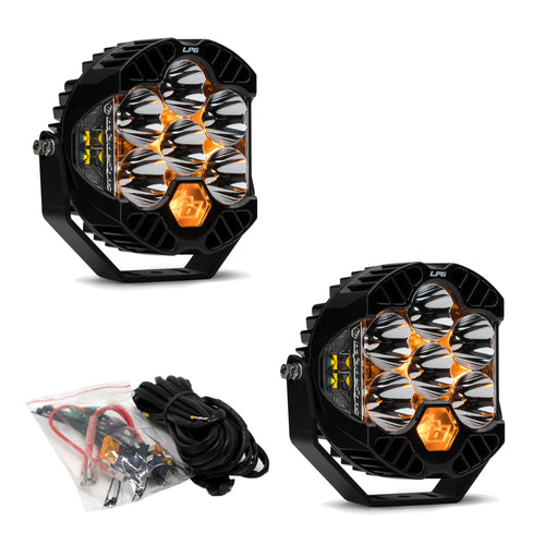 Baja Designs Push Bar LP6 LED Bumper Light Kit for Can-Am Maverick R UTV