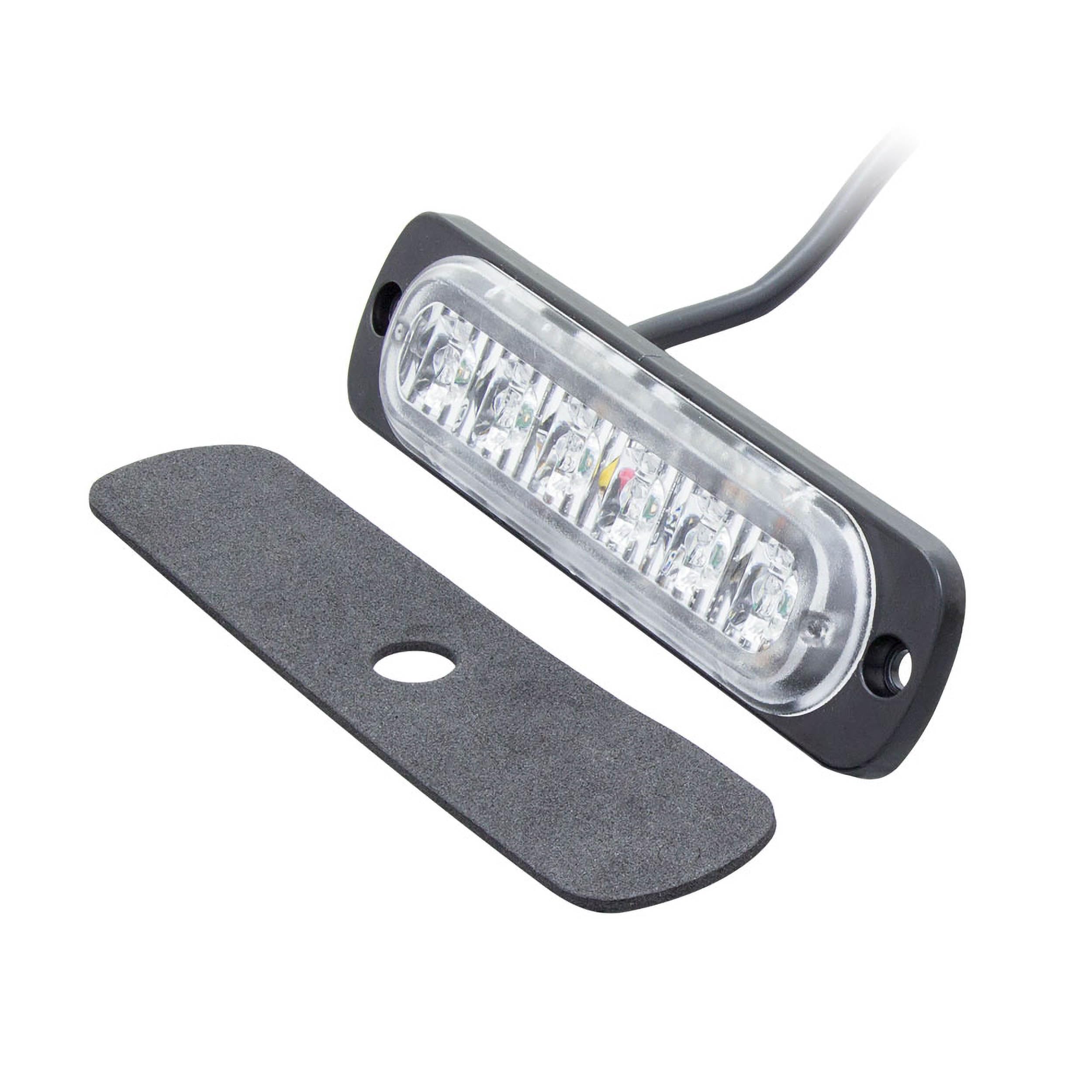 Heise Blue Single Color Lite Marker Lights - 4.4 Inch 6 Led