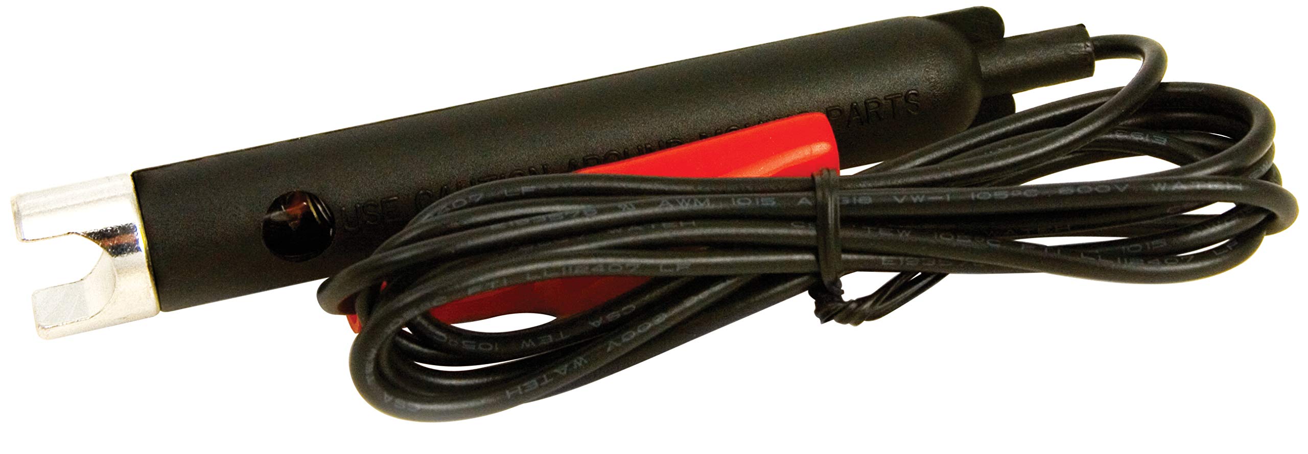 W80530 Performance Tool Spark Plug Wire Tester - Easily Identify Damaged Wires with Flashing Tester Synced to Spark Plug Firing, black