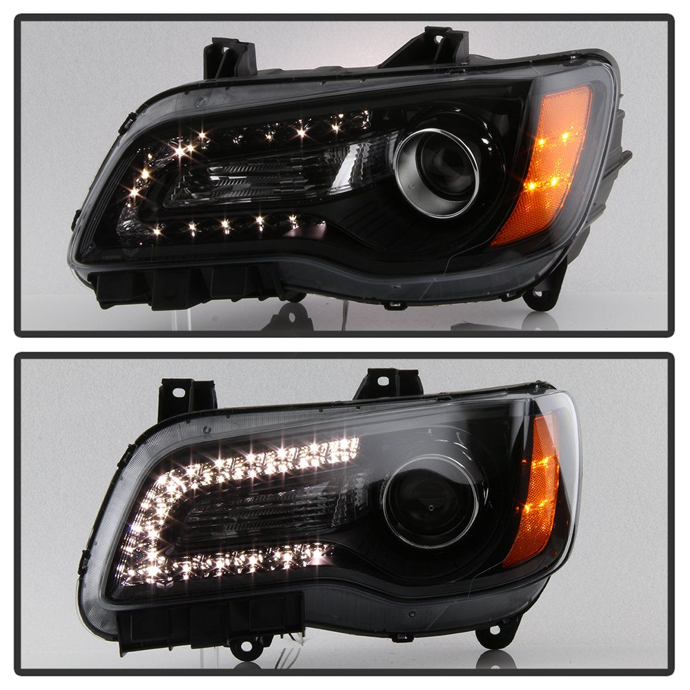Headlight Xtune HD-JH-CHR30011-OEBK-L, 1 Pack