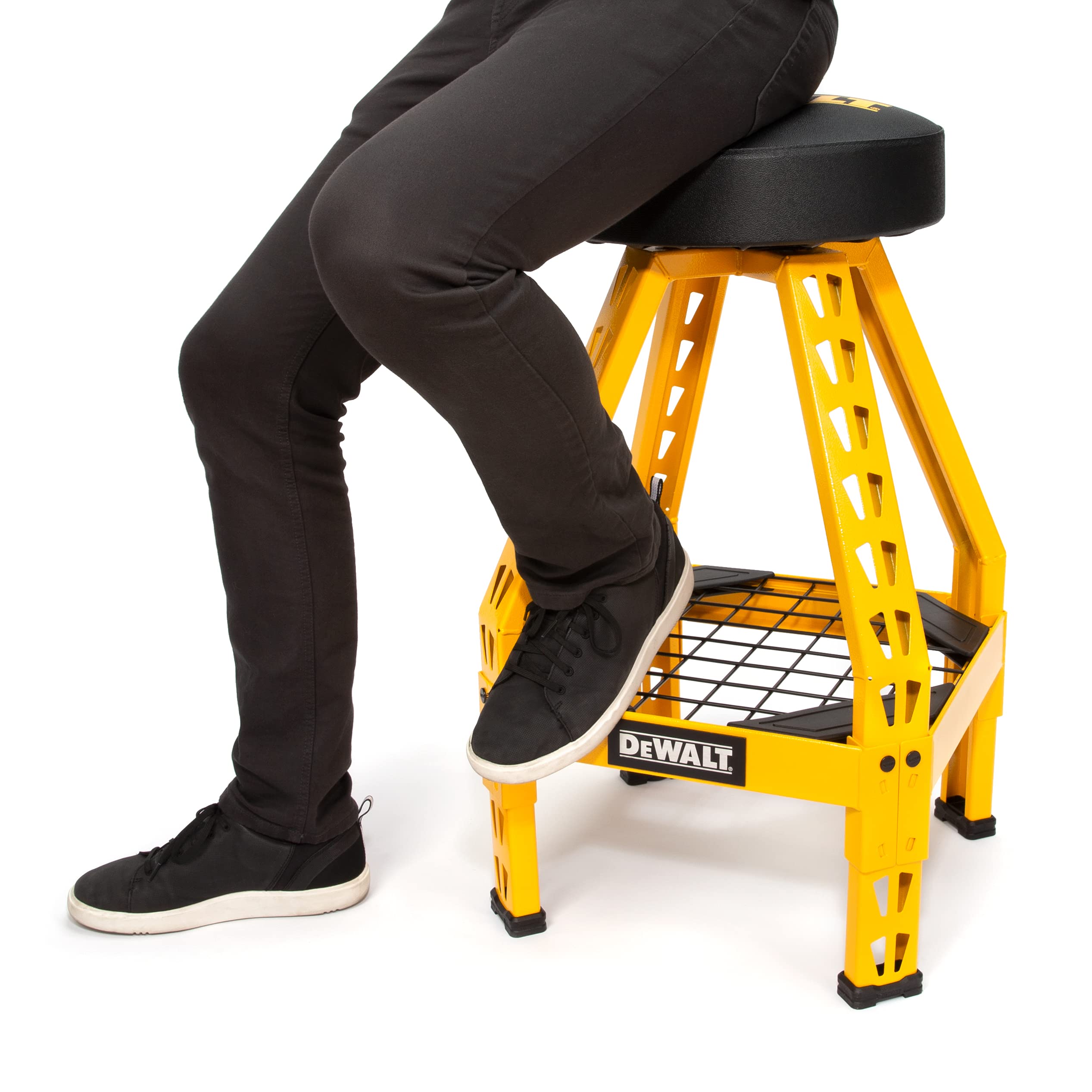 30" Swivel DEWALT Shop Stool DXSTFH030