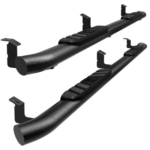 TYGER RIDER Running Boards Tyger Auto Compatible with 2005-2023 Toyota Tacoma | Double Cab Only | 3.5" Wide | Textured Black | Side Step | Nerf Bars