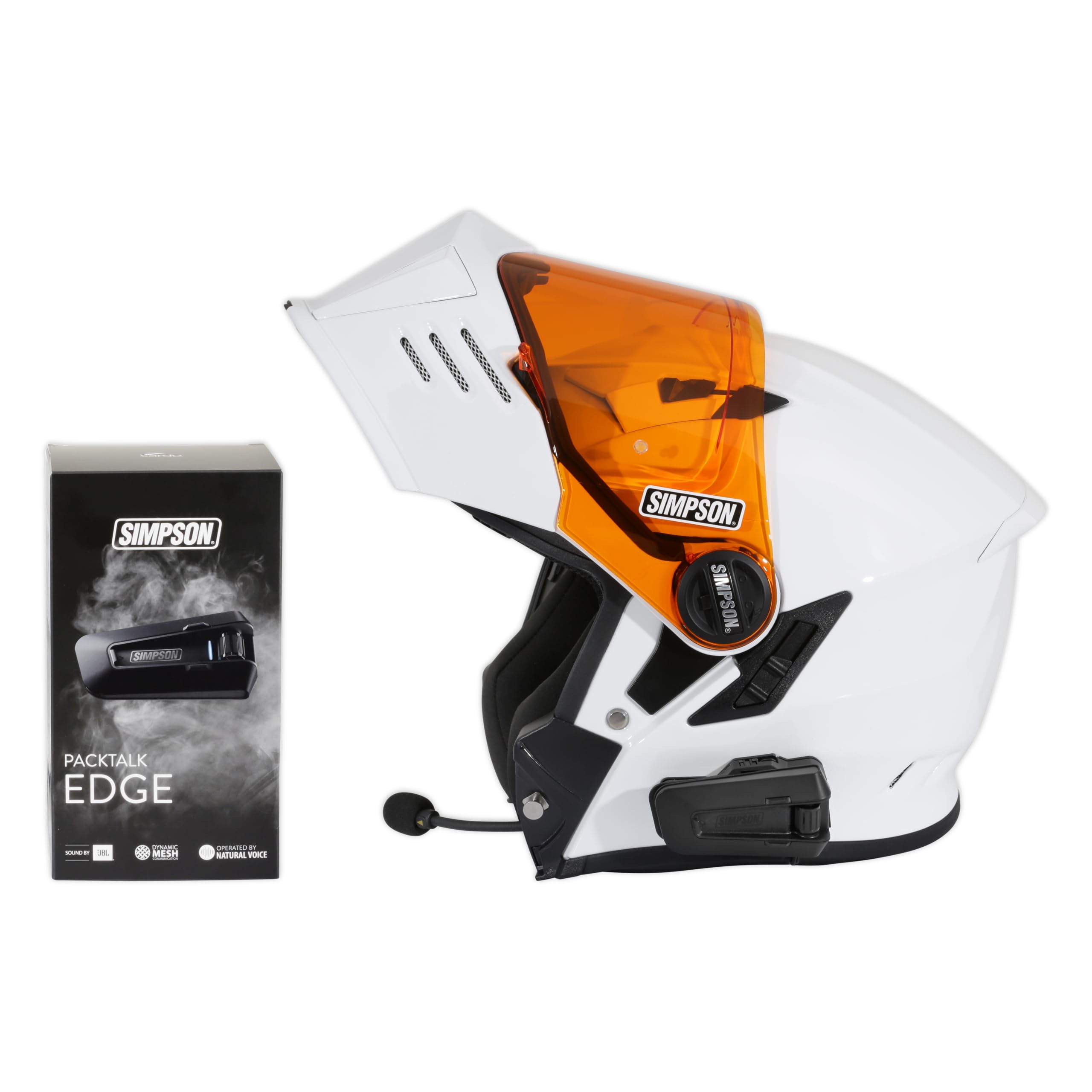 Packtalk Edge Motorcycle Communication System Simpson CSPT0001