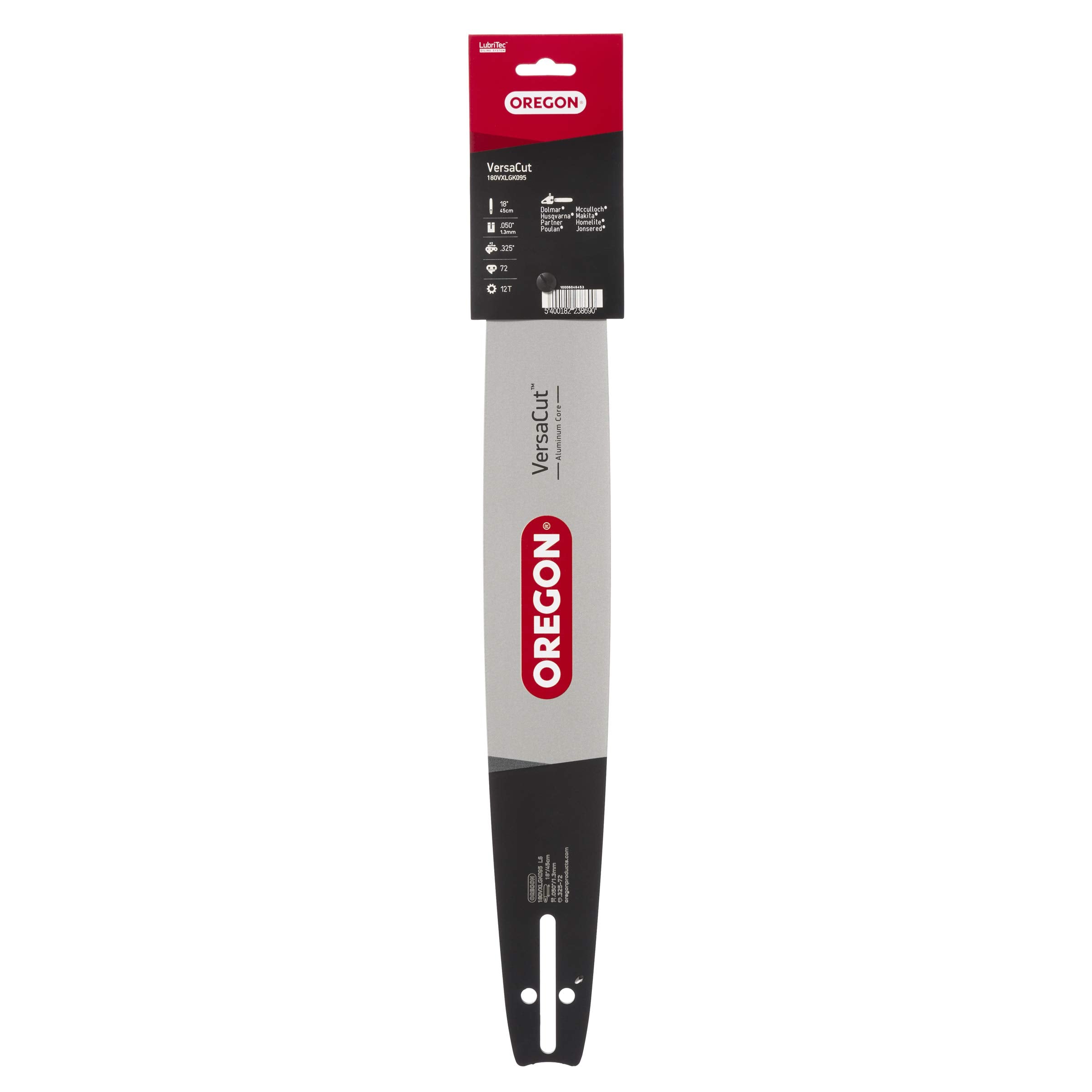 Oregon VersaCut 180VXLGK095 .050" Gauge .325" Pitch Guide Bar, 18"