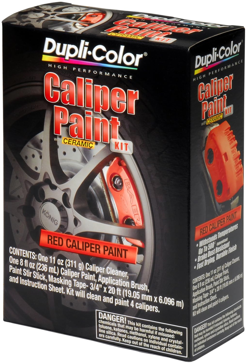 Brake Caliper Kit - Dupli-Color BCP400 Red - Brake Paint Kit