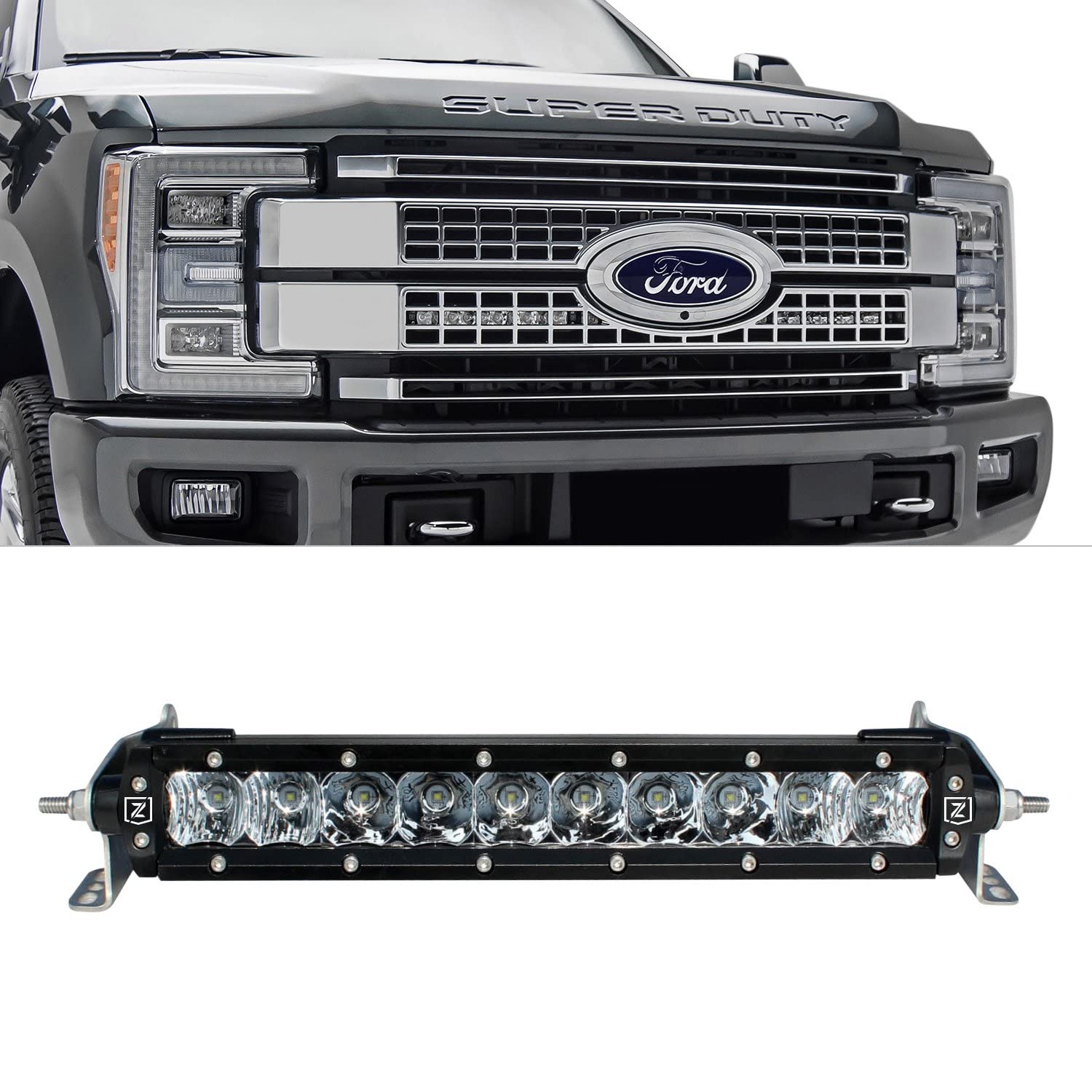 ZROADZ OEM Grille Kit Z415671-KIT (Lower), Black