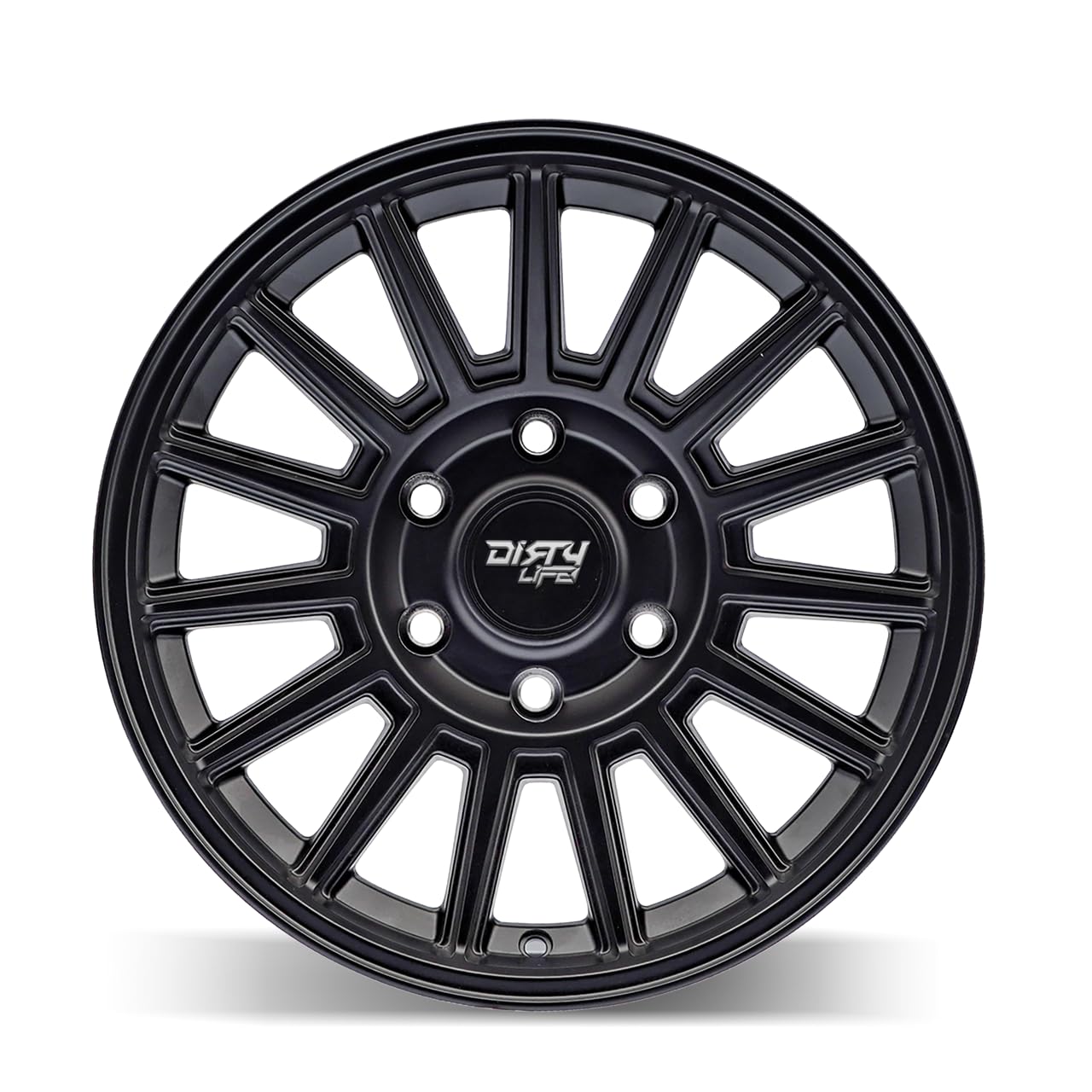 Journey Dirty Life 9316 Black Wheel with Matte (17 x 8.5 inches /6 x 135 mm, 0 mm Offset)