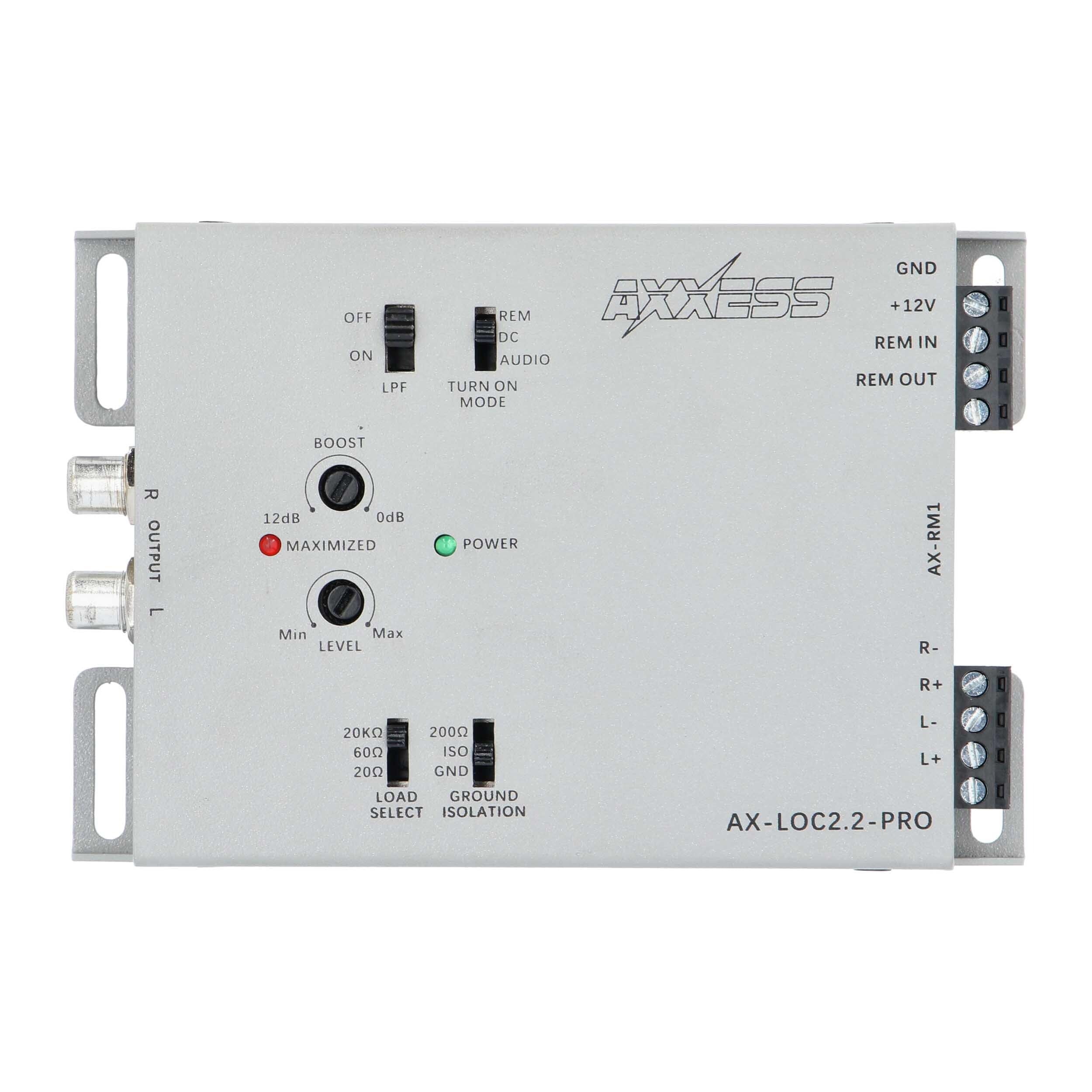 Metra Axxess 2CH Active Line Output Converter with Bass Boost