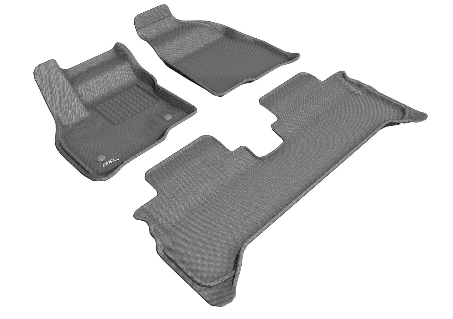 Kagu Floor Mat 3D MAXpider Custom Fit (Gray) Compatible with Chevrolet Bolt EV 2017-2023 – R1 R2