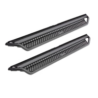 Dominator Xtreme D1 Sidestep & Brackets Go Rhino | D14205T | Fits 2009 - 2014 Ram & Dodge Ram 1500 Crew Cab; 2010 - 2024 Ram 2500, 3500 Crew Cab; 2019 - 2023 Ram 1500 Classic Crew Cab