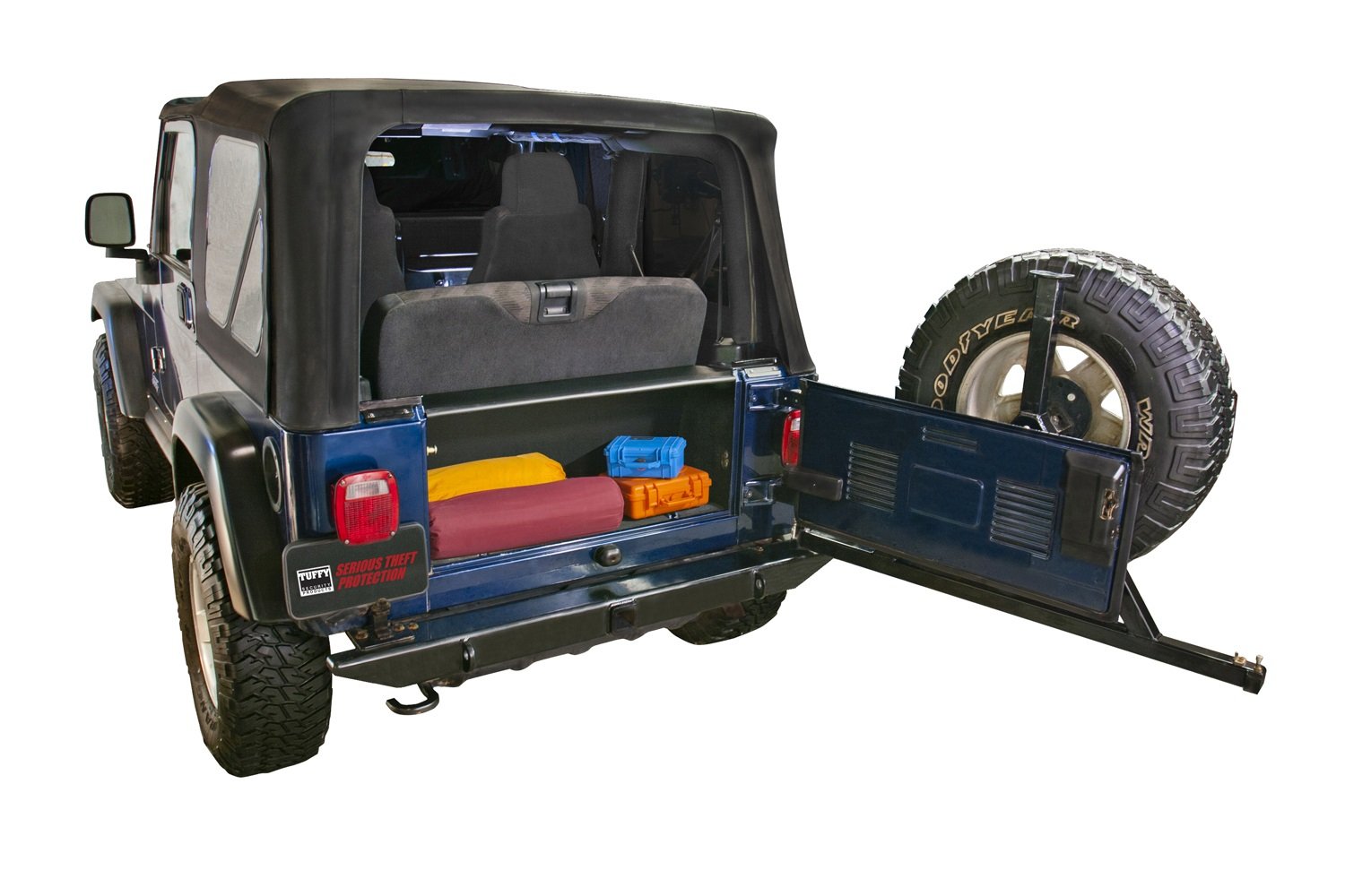 Cargo Enclosure - Tuffy Security Products | Standard for Jeep Wrangler TJ | 1997-2006