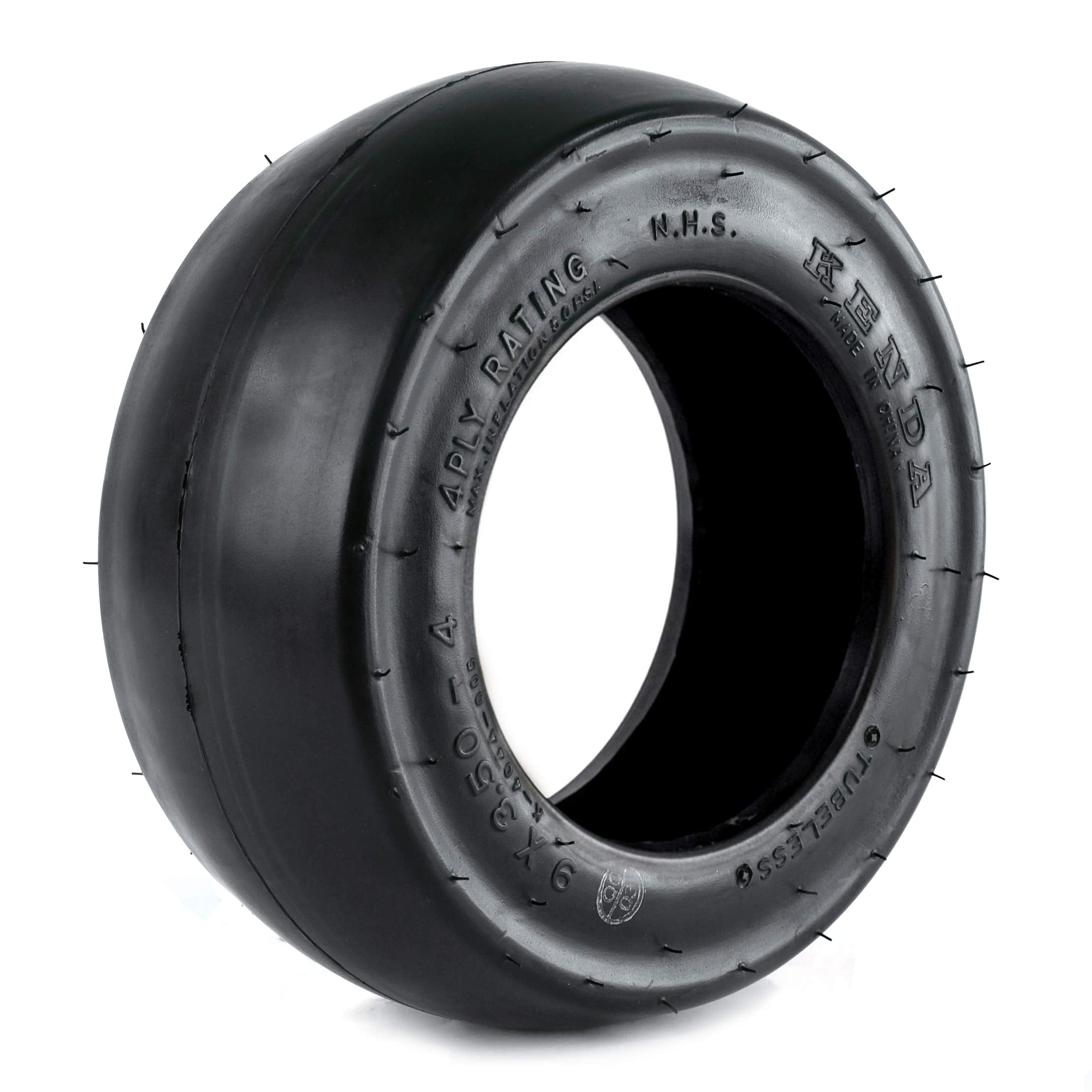 K404A Kenda 9354-4SM-I Smooth Lawn & Garden/Turf Tire, Black