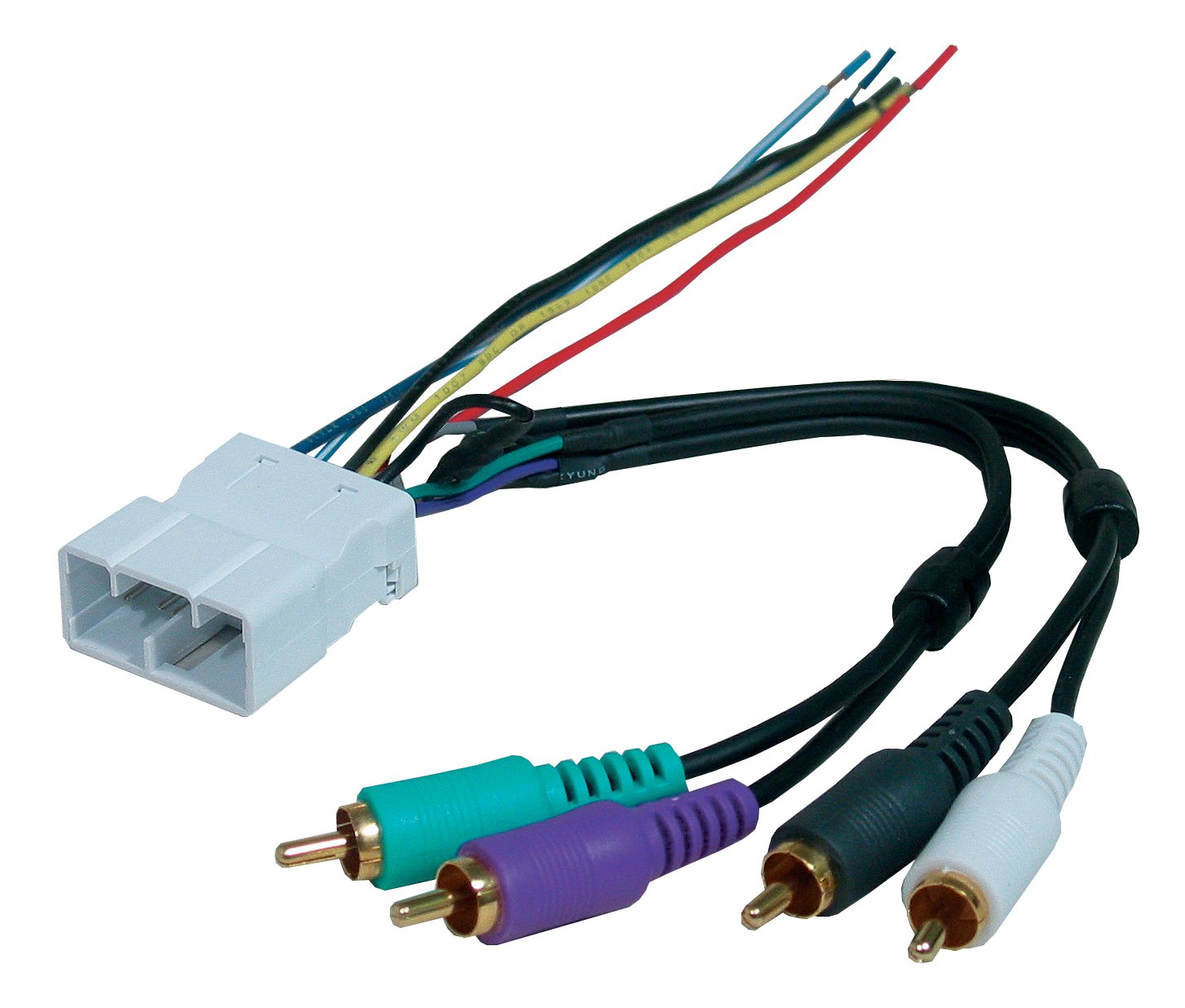 American International TWH14 Toyota Amplifier Harness, Multi Color 1992-2002