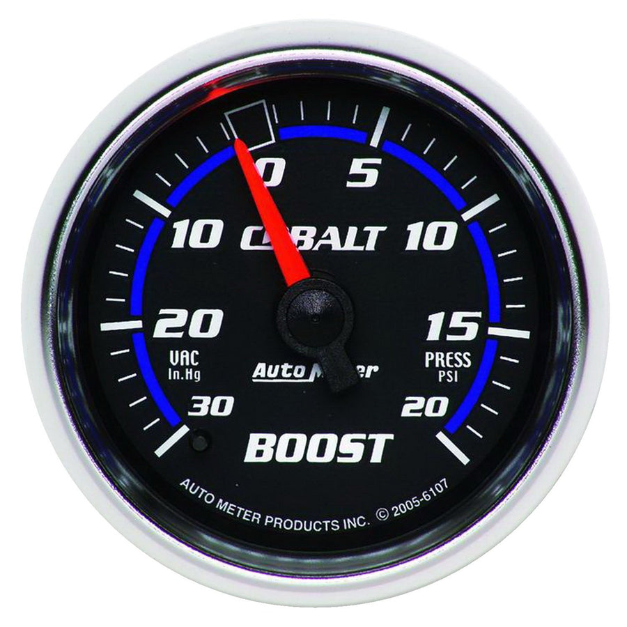 Auto Meter Cobalt 6107 Mechanical Boost / Vacuum Gauge, 2.3125 in.
