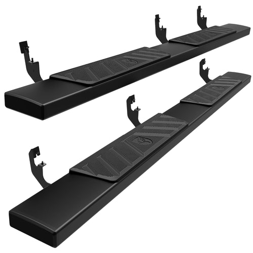 6" Tyger Auto Riser Running Boards Compatible with 2015-2026 Chevy Colorado GMC Canyon | Crew Cab | TG-RS6C60018 | Side Step Rails Nerf Bars