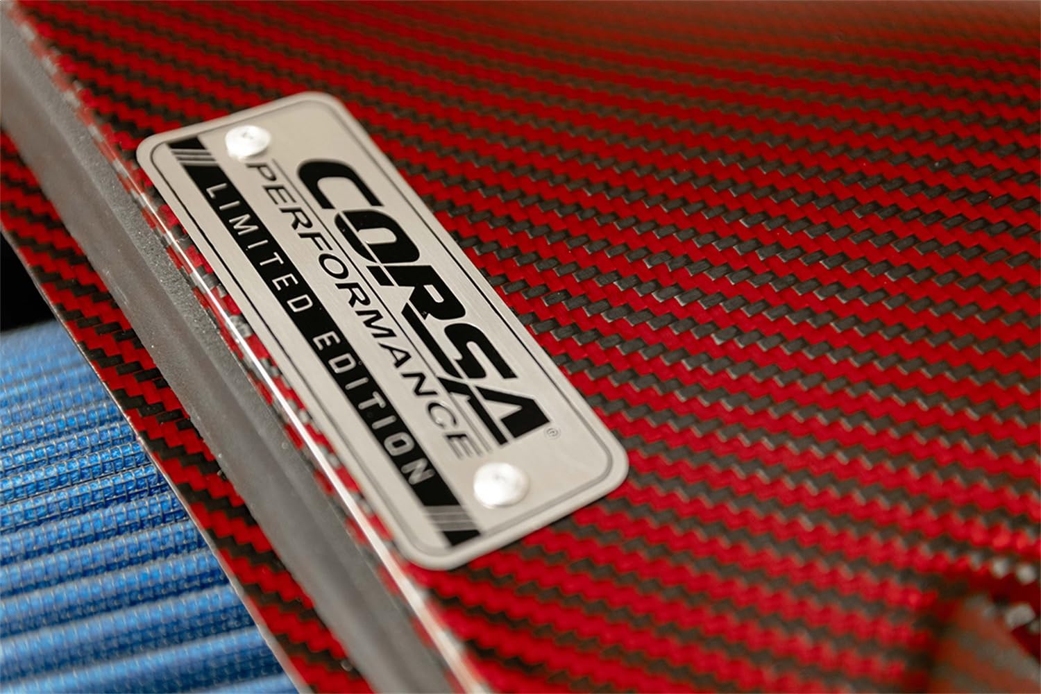 15-19 Chevrolet Corvette C7 Z06 Corsa 6.2L V8 Red Carbon Fiber Air Intake (Does Not Fit ZR1) (44002-R)