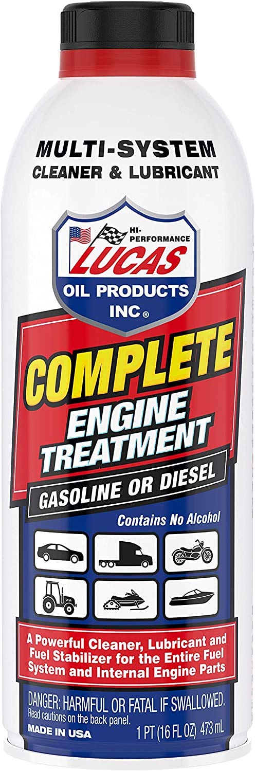 Engine Complete Treatment, Cleans & Lubricates, 16-oz.
