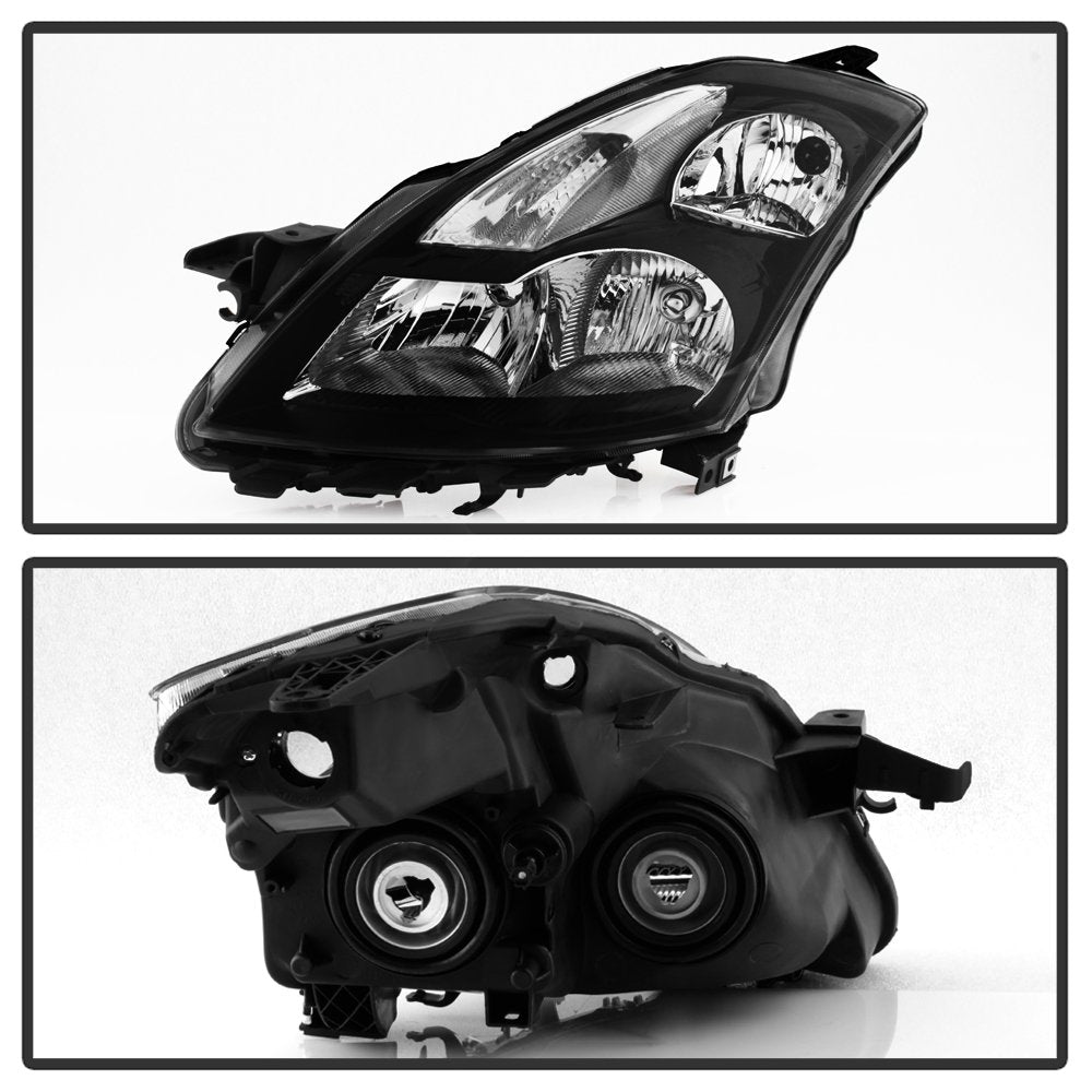 Crystal Xtune Headlights (HD-JH-NA07-AM-SSM-BK)