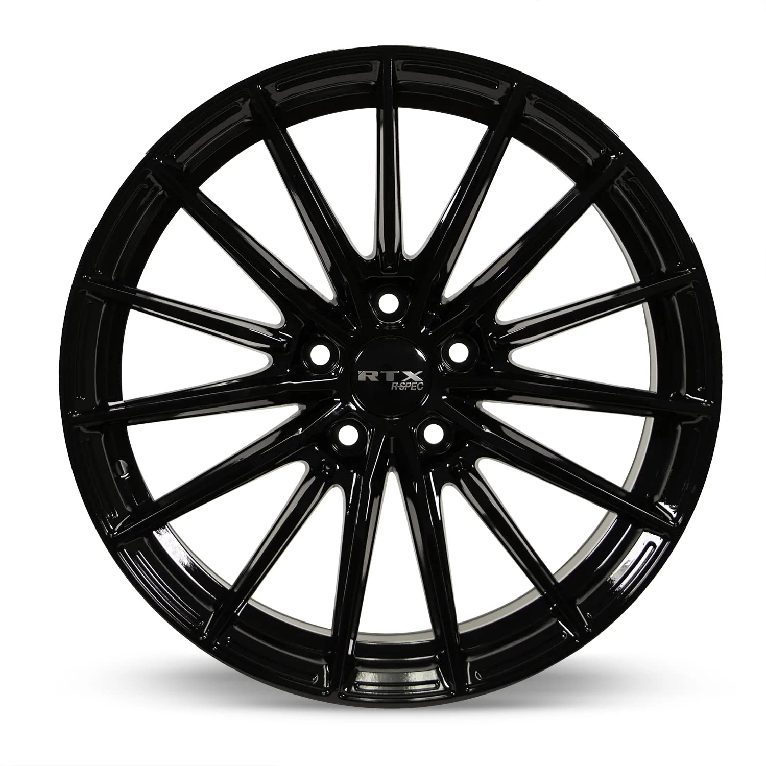 FF15 RTX Custom Wheel - 18x8, 40 Offset, 5x114.3 Bolt Pattern, 73.1mm Hub - Gloss Black Rim