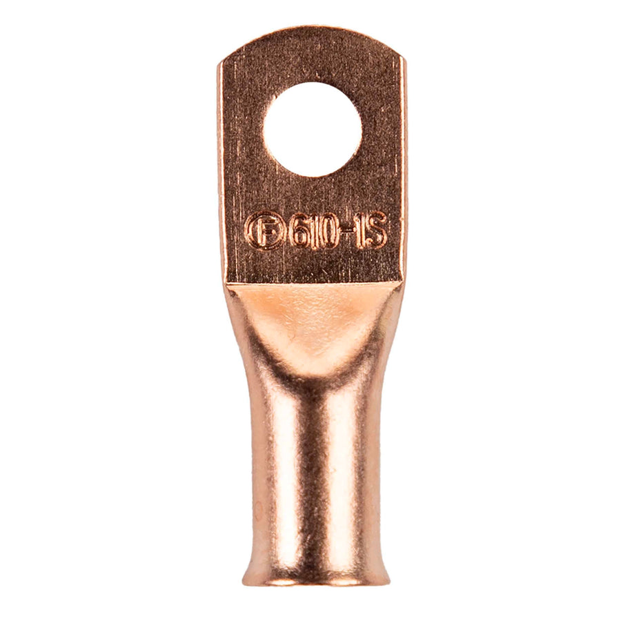 Copper Install Bay Uninsulated Ring Terminal 6 Gauge #10