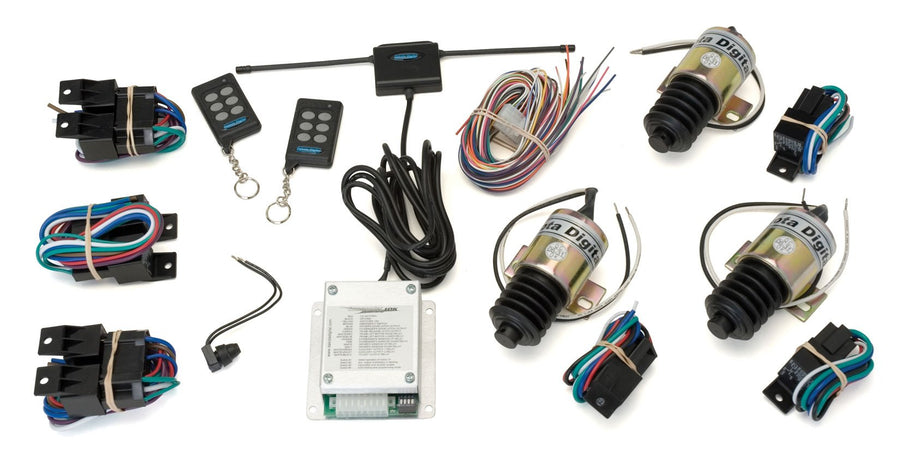 Dakota Digital Ten-Function CMD-10K-2X Remote Entry Kit w/ 3 - lb Pulling Solenoids