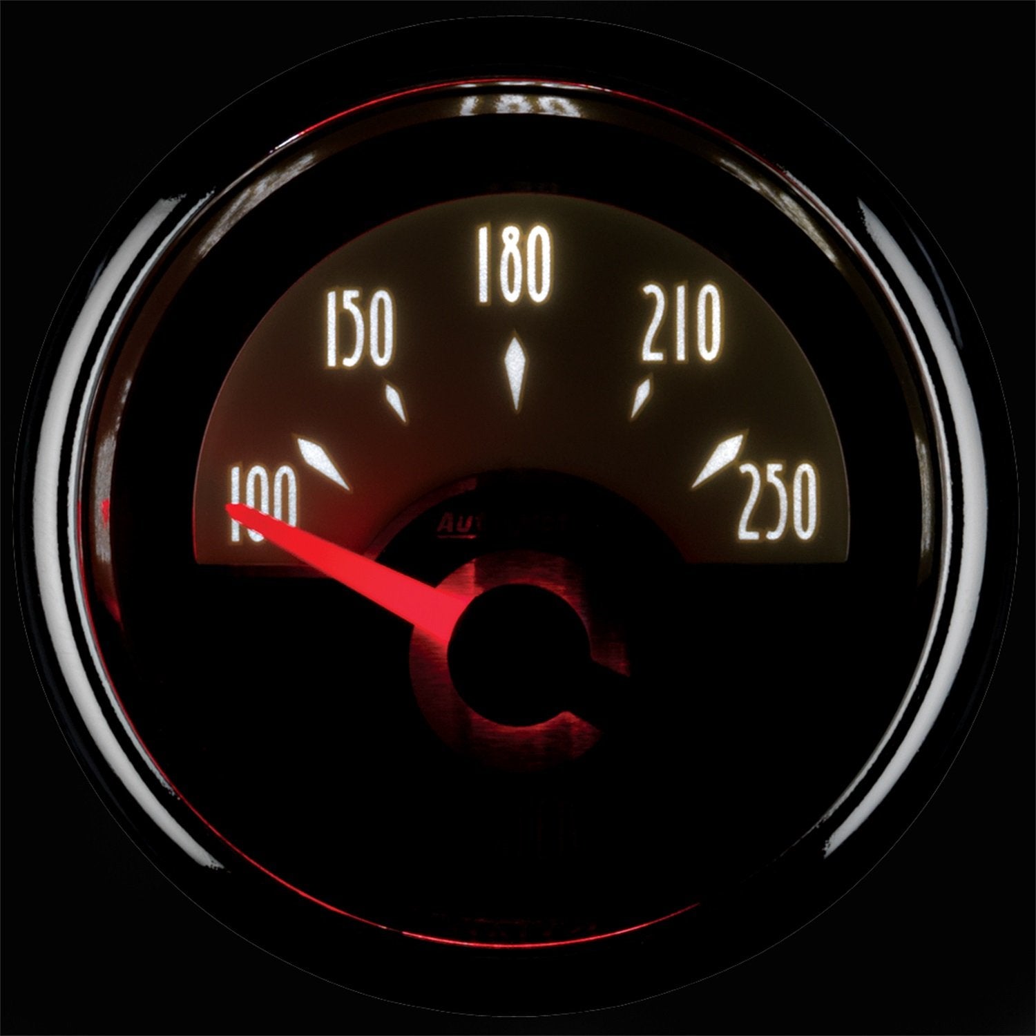 Cruiser Auto Meter 1138 2-1/16" Short Sweep Electric Water Temperature Gauge