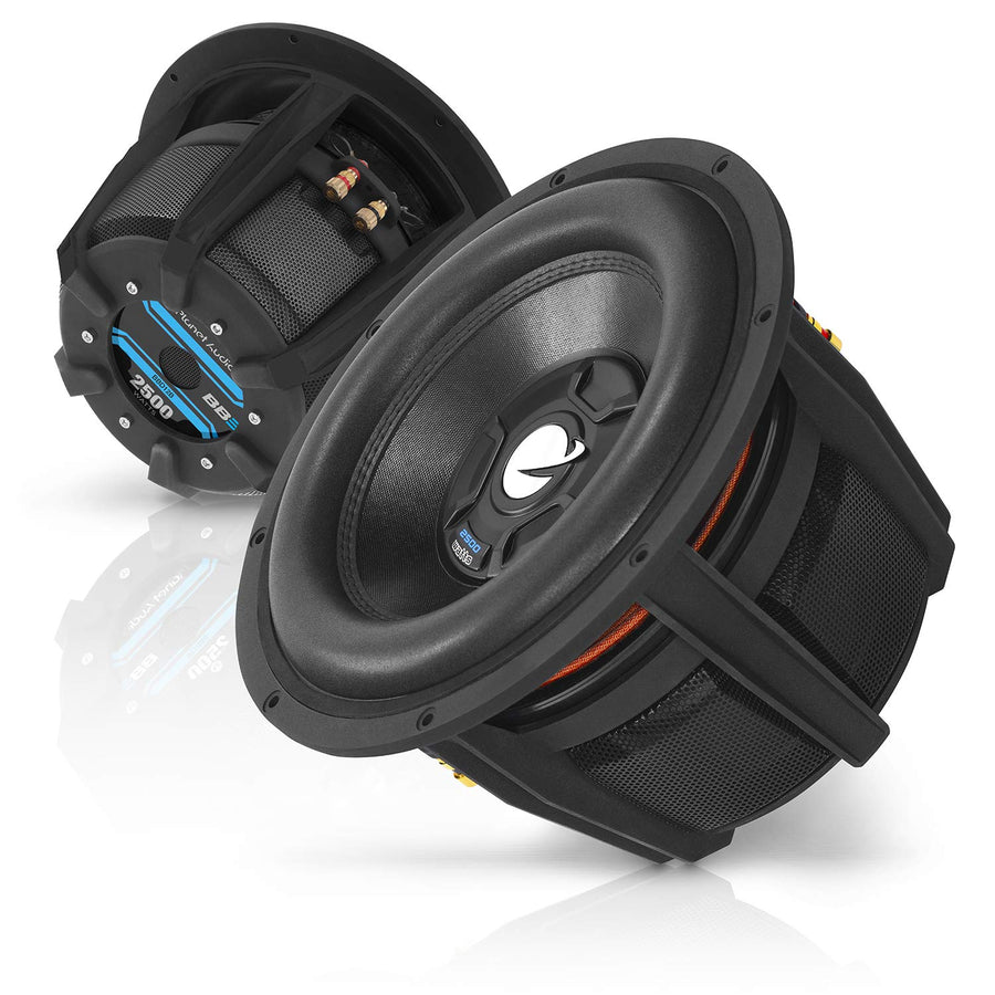 12 Inch Planet Audio BBD12B Car Subwoofer - 2500 Watts Maximum Power, Dual 4 Ohm Voice Coil, Sold Individually, Black