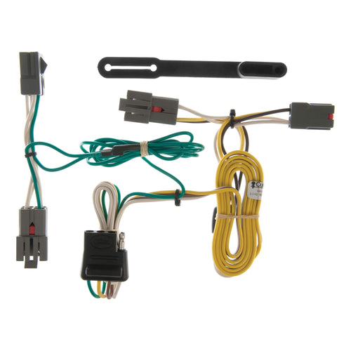 CURT 55326 Custom Vehicle-Side 4-Pin Trailer Wiring Harness, Fits Select Ford Crown Victoria, Ford Mustang, Mercury Grand Marquis
