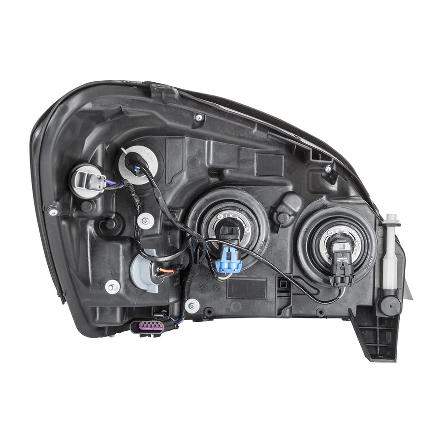Left TYC Headlight Assembly Compatible with 2006-2011 Buick Lucerne