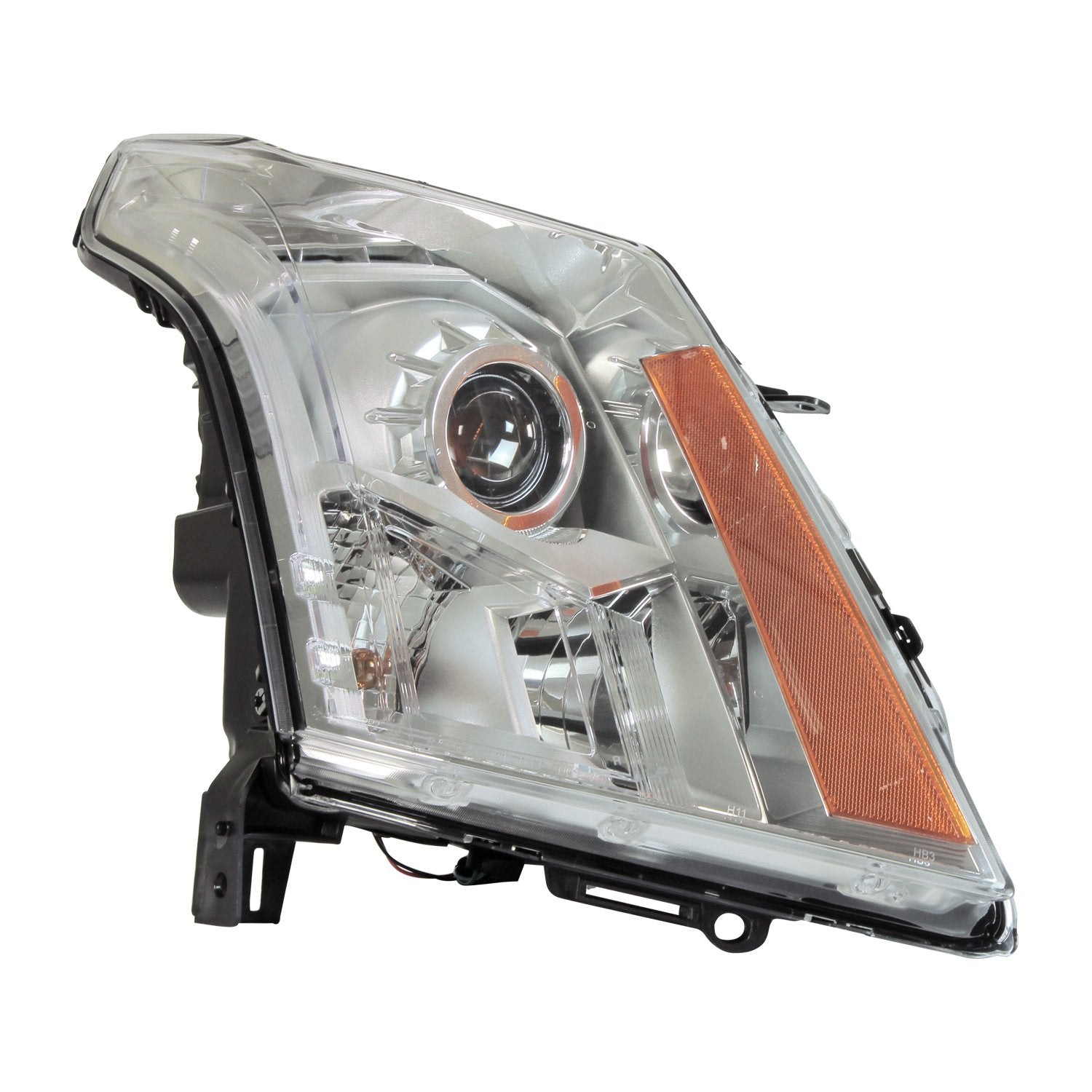 Right TYC Headlight Assembly Compatible with 2010-2013 Cadillac SRX