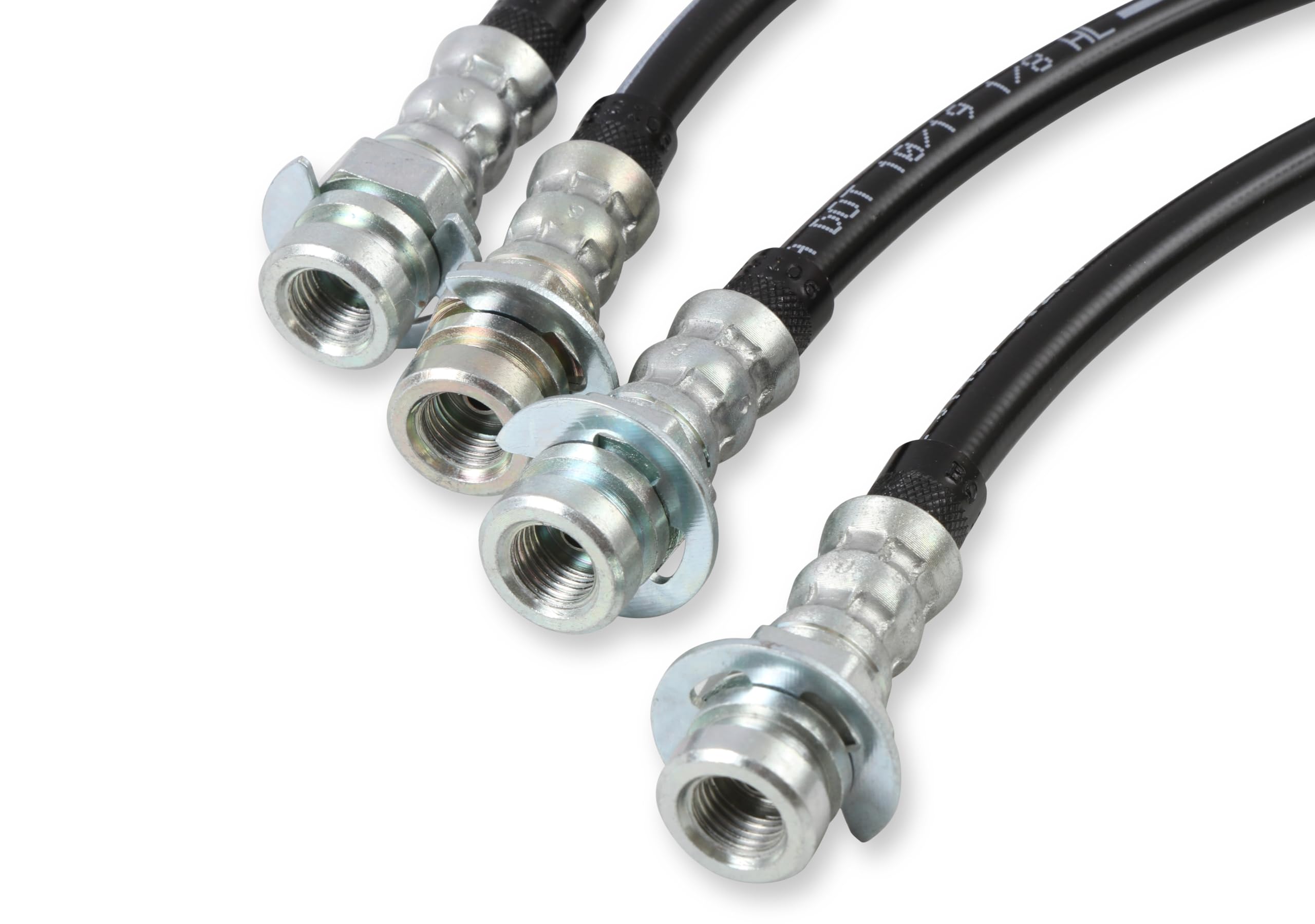 REKUDO Front and Rear RK402-4 Disc Brake Hose and Hardline Kit